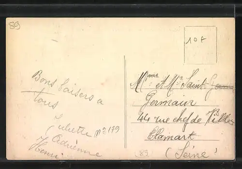 AK Villiers-Saint-Benoit, Vue Générale