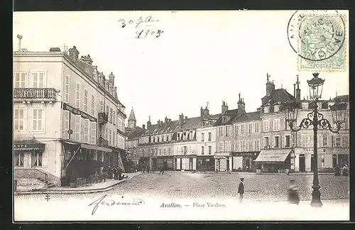 AK Avallon, Place Vauban