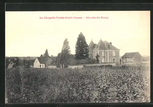 AK La Chapelle-Vieille-Foret, Un coin du Bourg