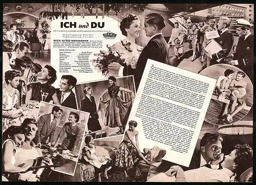 Filmprogramm IFB Nr. 2164, Ich und Du, Hardy Krüger, Liselotte Pulver, Doris Kirchner, Regie Alfred Weidenmann