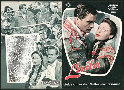 Filmprogramm DNF Nr. 4158, Laila, Erika Remberg, Joachim Hansen, Edvin Adolphson, Regie Rolf Husberg