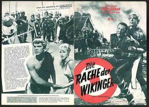 Filmprogramm IFB Nr. 6825, Die Rache der Wikinger, Cameron Mitchell, Folco Lulli, Emzo Doria, Regie Mario Bava