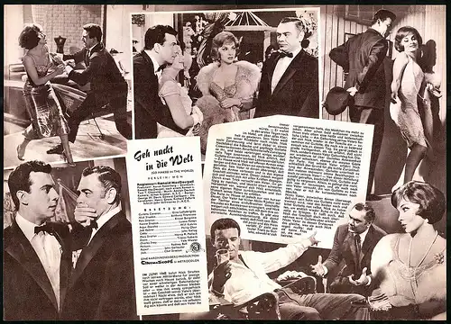 Filmprogramm IFB Nr. 5677, Geh nackt in die Welt, Gina Lollobrigida, Anthony Franciosa, Regie Ranald MacDougall