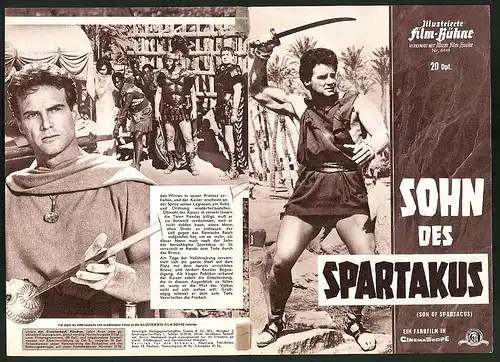 Filmprogramm IFB Nr. 6449, Sohn des Spartakus, Steve Reeves, Jacques Sernas, Regie Sergio Corbucci