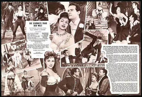 Filmprogramm DNF nr. 3185, Die schönste Frau der Welt, Gina Lollobrigida, Robert Alda, Regie Robert Z. Leonard