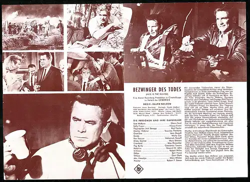 Filmprogramm IFB Nr. 6949, Bezwinger des Todes, Glenn Ford, Nancy Kwan, Regie: Ralph Nelson