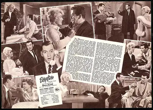 Filmprogramm IFB Nr. 5087, Bettgeflüster, Rock Hudson, Doris Day, Regie: Michael Gordon