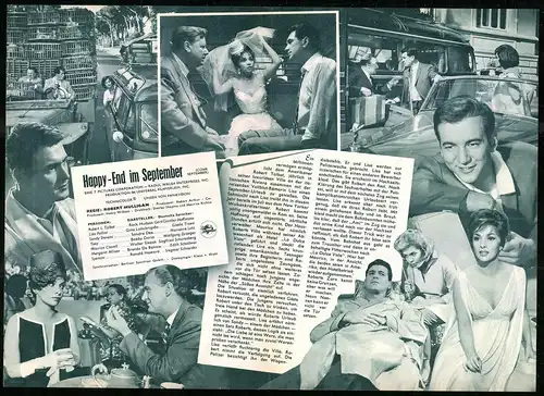 Filmprogramm IFB Nr. 5964, Happy-End im September, Rock Hudson, Gina Lollobrigida, Regie: Robert Mulligan