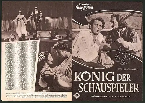 Filmprogramm IFB Nr. 2790, König der Schauspieler, Richard Burton, John Derek, Regie: Philip Dunne