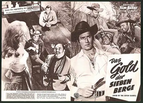 Filmprogramm IFB Nr. 5757, Das Gold der sieben Berge, Clint Walker, Roger Morre, Regie: Gordon Douglas