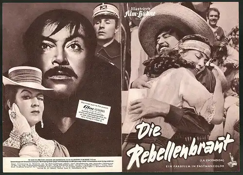 Filmprogramm IFB Nr. 3554, Die Rebellenbraut, Maria Felix, Pedro Armendariz, Regie: Roberto Gavaldon