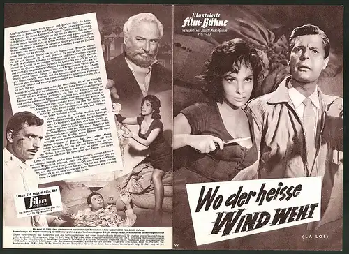 Filmprogramm IFB Nr. 47543, Wo der heisse Wind weht, Gina Lollobrigida, Marcello Mastroianni, Regie: Jules Dassin