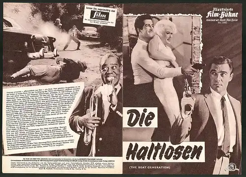 Filmprogramm IFB Nr. 5083, Die Haltlosen, Steve Cochran, Ray Danton, Mamie Van Doren, Regie: Charles Haas