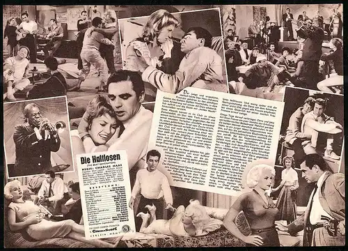 Filmprogramm IFB Nr. 5083, Die Haltlosen, Steve Cochran, Ray Danton, Mamie Van Doren, Regie: Charles Haas