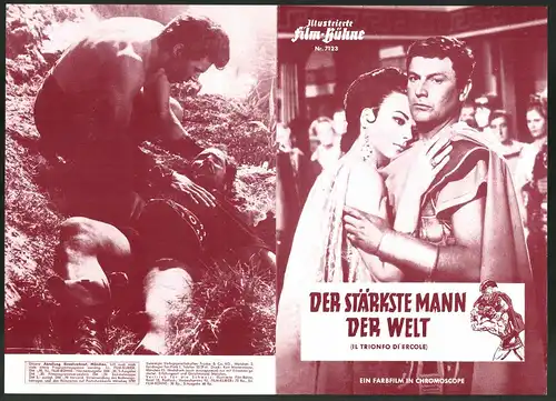 Filmprogramm IFB Nr. 7123, Der stärkste Mann der Welt, Dan Vadis, Marilu Tolo, Regie: Alberto de Martino