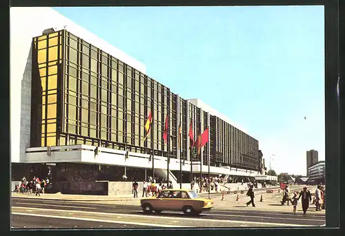 AK Berlin, Palast der Republik, Aussenansicht