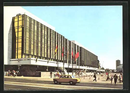 AK Berlin, Palast der Republik, Aussenansicht