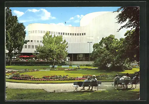 AK Düsseldorf, Schauspielhaus am Hofgarten