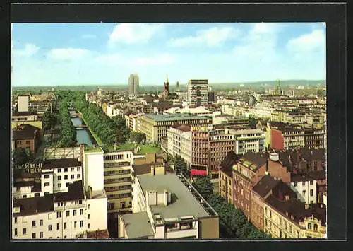 AK Düsseldorf, Königsallee und City