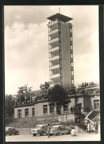 AK Berlin, Müggelturm und HO-Gasthaus