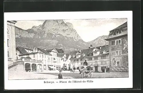 AK Schwyz, Place de l`Hôtel-de-Ville