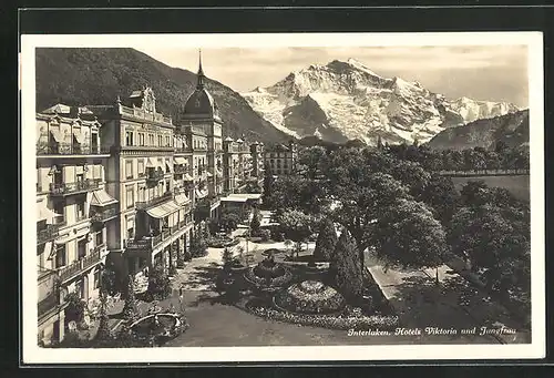 AK Interlaken, Hotels Viktoria und Jungfrau