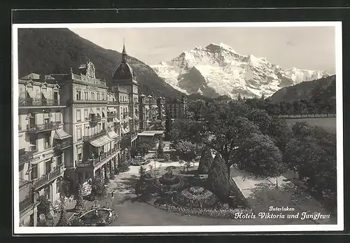 AK Interlaken, Hotels Viktoria und Jungfrau