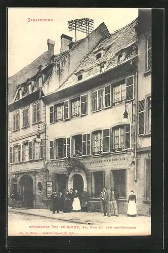 AK Strasbourg, Brasserie du Pecheur, 54 Rue du Jeu-des-Enfants