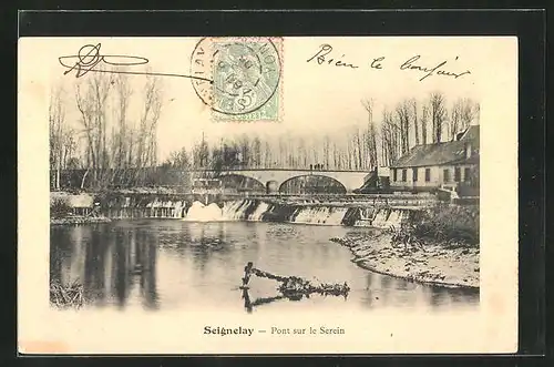 AK Seignelay, Pont sur le Serein