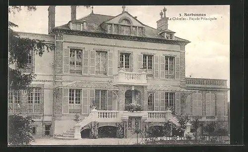 AK Serbonnes, Le Chatelet, Facade Principale