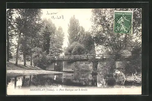 AK Seignelay, Pont Rustique sur le Serein