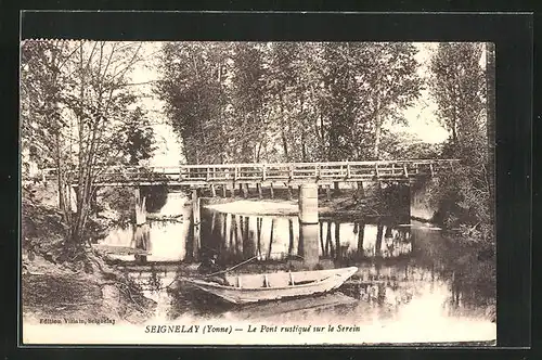 AK Seignelay, Le Pont rustique sur le Serein