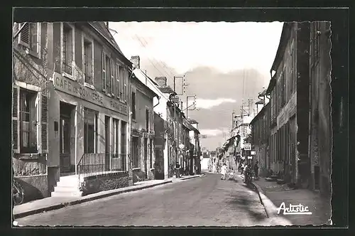 AK Seignelay, Rue Gatelot et Hotel du Commerce