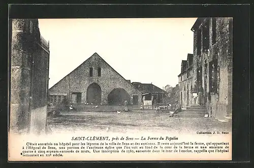 AK Saint-Clément, La Ferme du Popelin