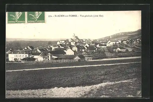 AK St-Aubin-sur-Yonne, Vue générale