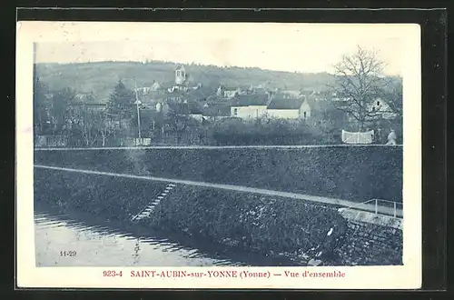 AK St-Aubin-sur-Yonne, Vue d`ensemble