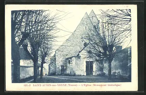 AK St-Aubin-sur-Yonne, L`Eglise
