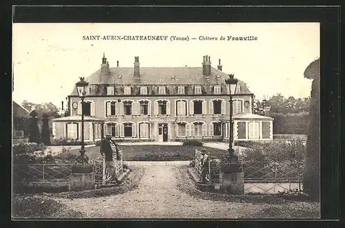 AK Saint-Aubin-Chateau-Neuf, Chateau de Frauville