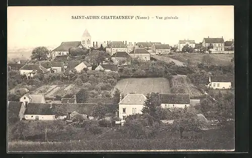 AK Saint-Aubin-Chateauneuf, Vue générale