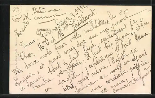 AK Saint-Cyr-les-Colons, Vue générale