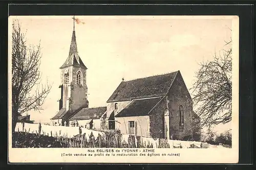 AK Athie, Nos Eglises de l`Yonne