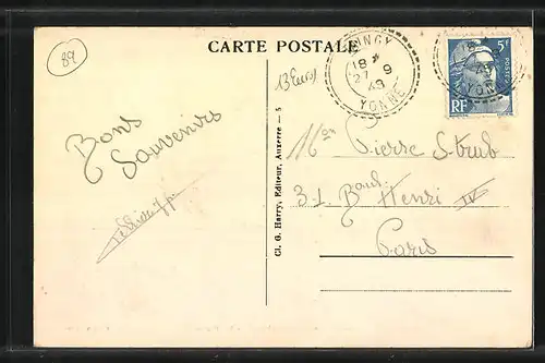 AK Aubigny-Taingy, La Place