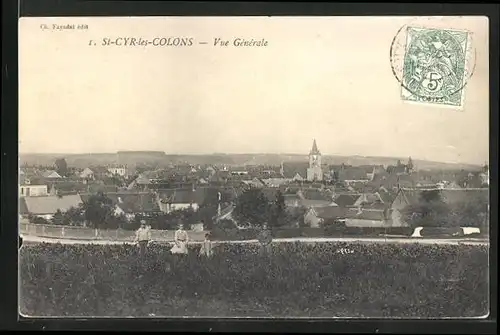 AK St-Cyr-les-Colons, Vue Générale