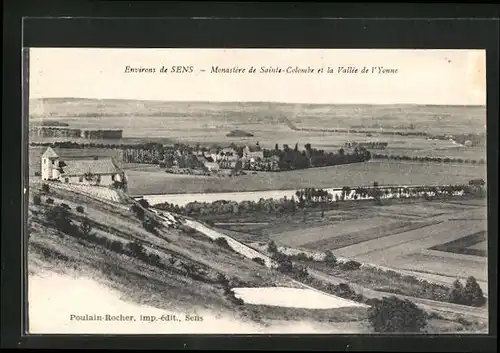 AK Sainte-Colombe, Monastère et la Vallée de l`Yonne