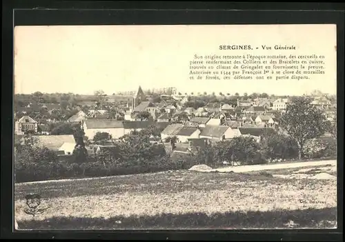 AK Sergines, Vue Générale