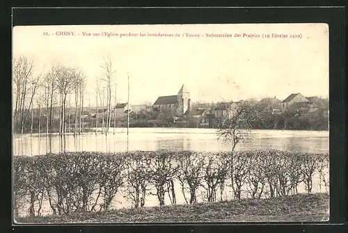 AK Cheny, Vue sur l`Eglise