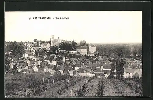 AK Chatel-Censoir, Vue Générale