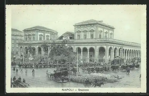 AK Napoli, Stazione, Bahnhof