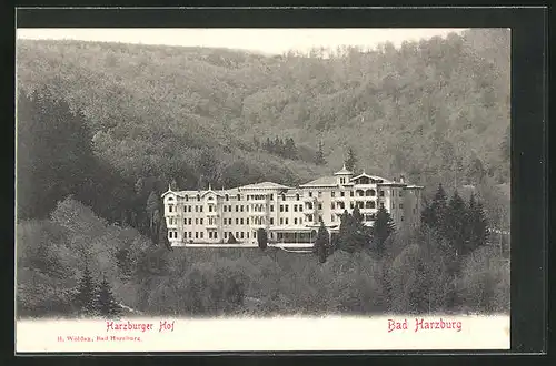 AK Bad Harzburg, Hotel Harzburger Hof im Walde