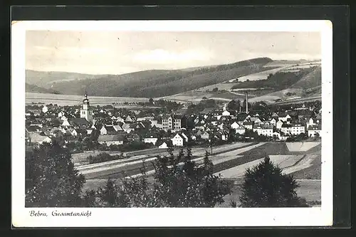 AK Bebra, Gesamtansicht mit Kirche